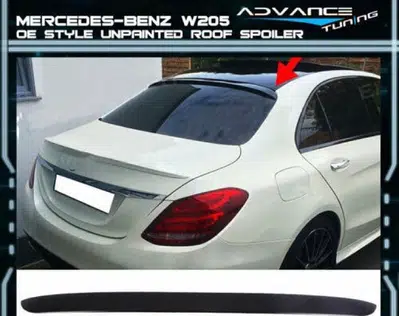 Mercedes Benz W205 Roof Spoile